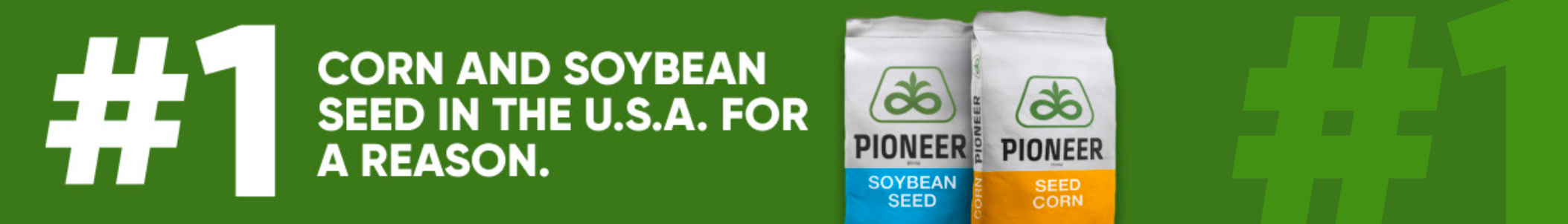 Number one corn and soybean seed in the USA for a reason Number one corn and soybean seed in the USA for a reason